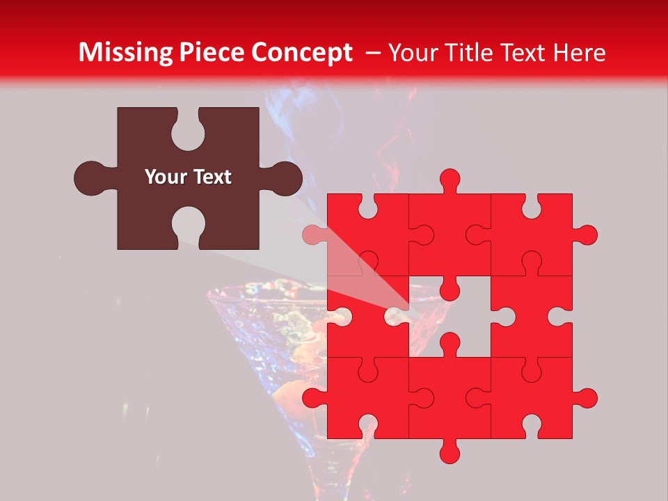 Colorful Garnish Color PowerPoint Template