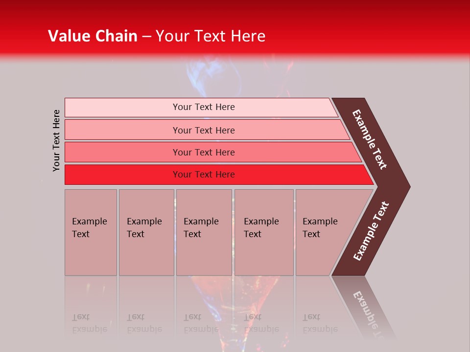 Colorful Garnish Color PowerPoint Template