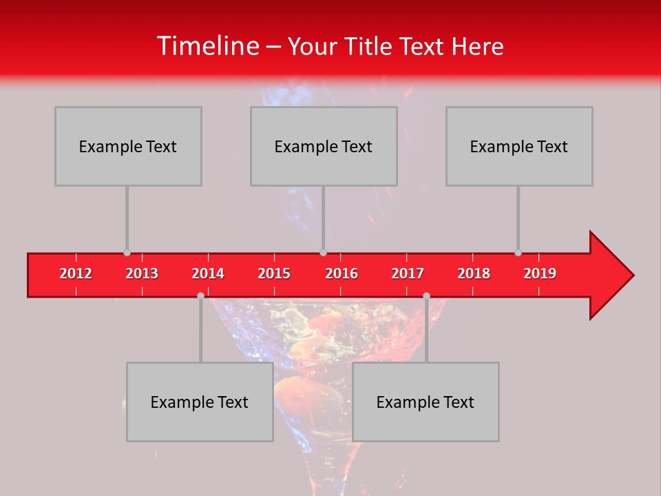 Colorful Garnish Color PowerPoint Template