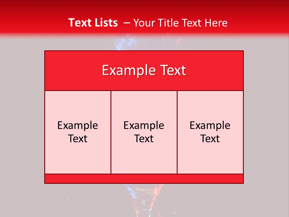 Colorful Garnish Color PowerPoint Template