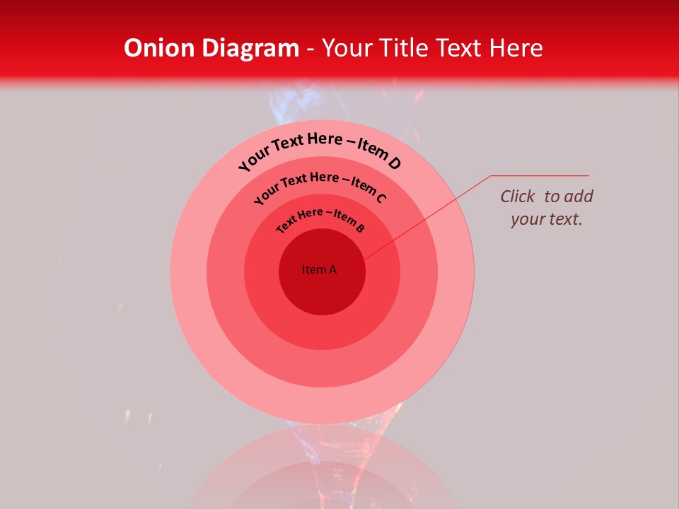 Colorful Garnish Color PowerPoint Template