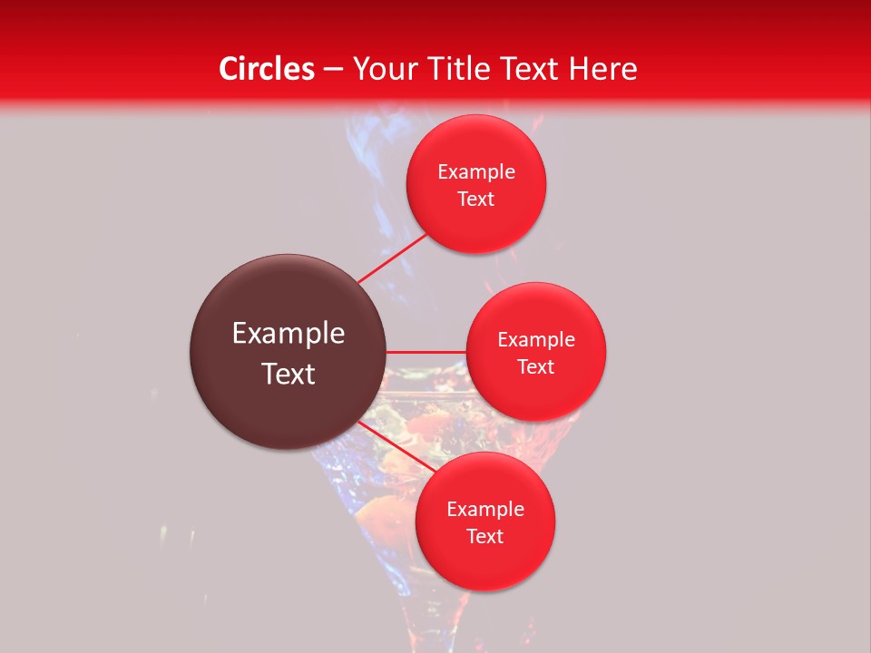 Colorful Garnish Color PowerPoint Template