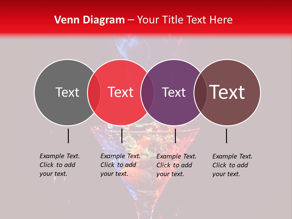 Colorful Garnish Color PowerPoint Template