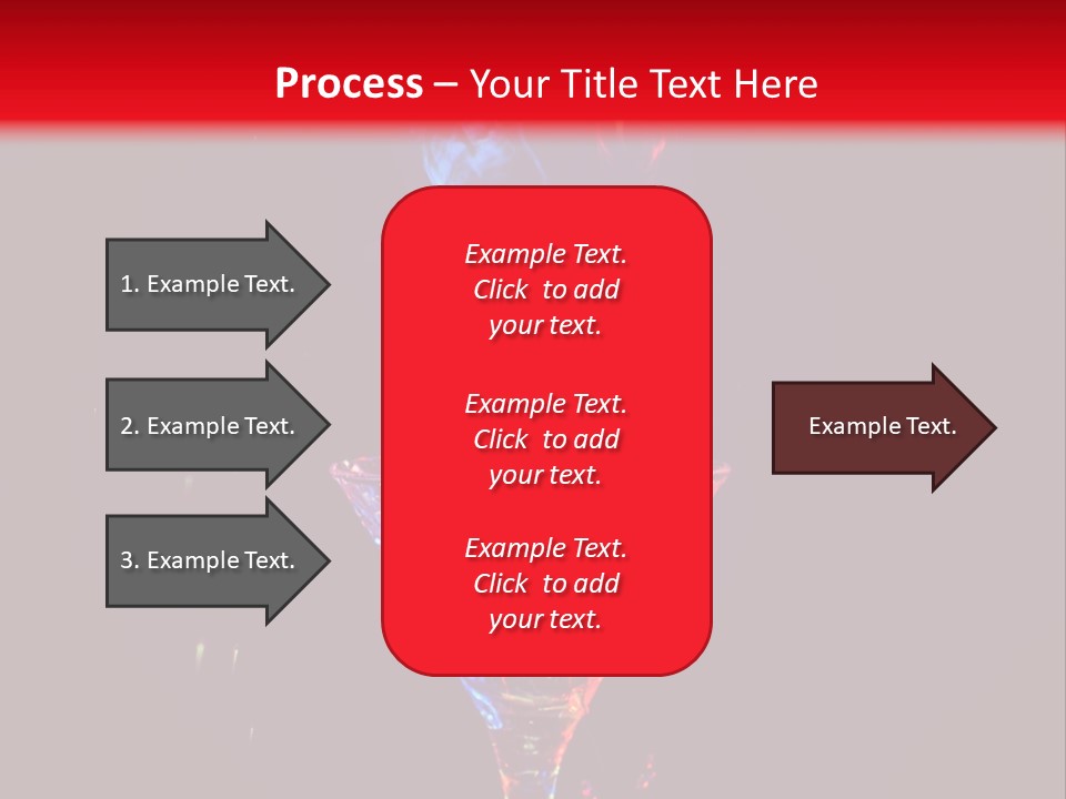 Colorful Garnish Color PowerPoint Template