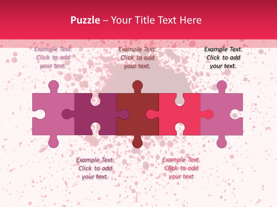 Pain Drop Run PowerPoint Template