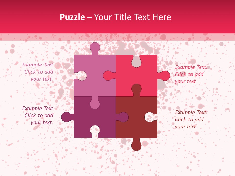 Pain Drop Run PowerPoint Template