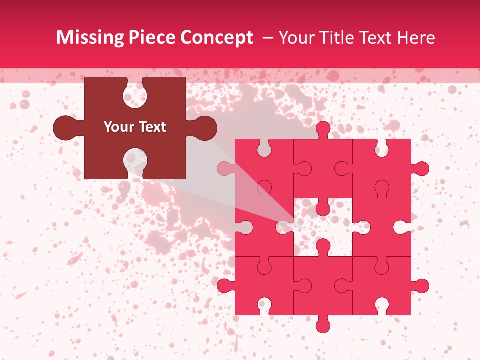 Pain Drop Run PowerPoint Template