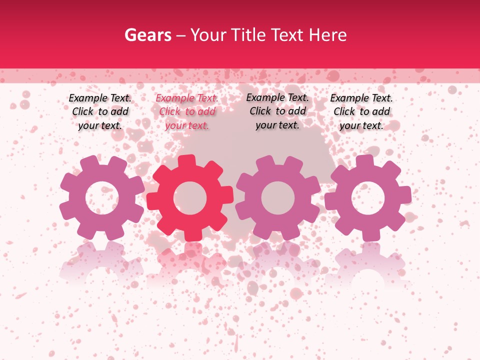 Pain Drop Run PowerPoint Template