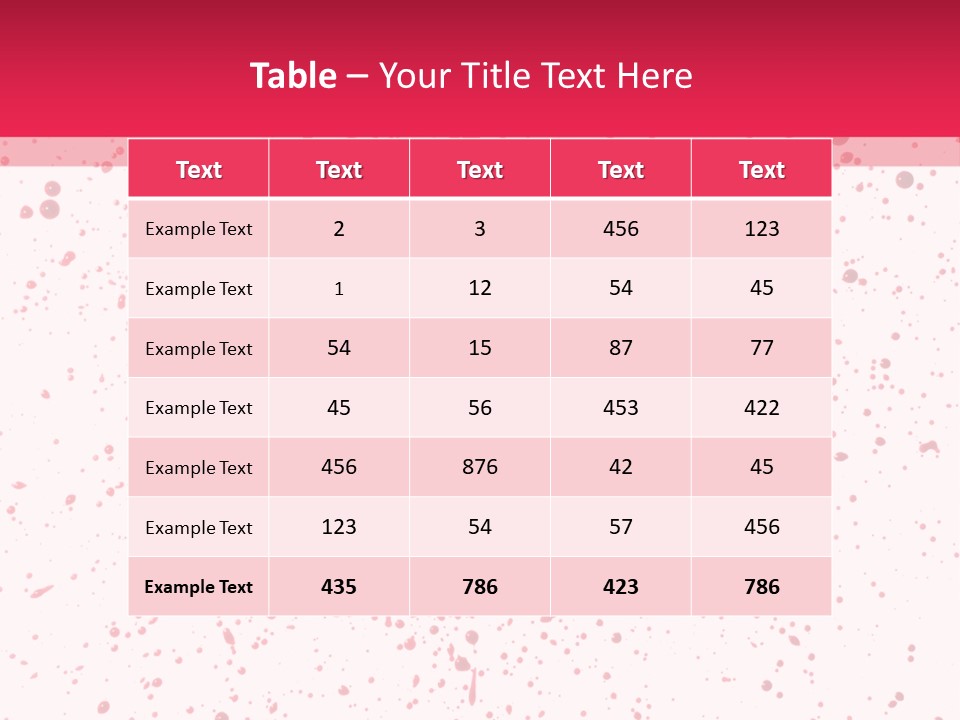 Pain Drop Run PowerPoint Template
