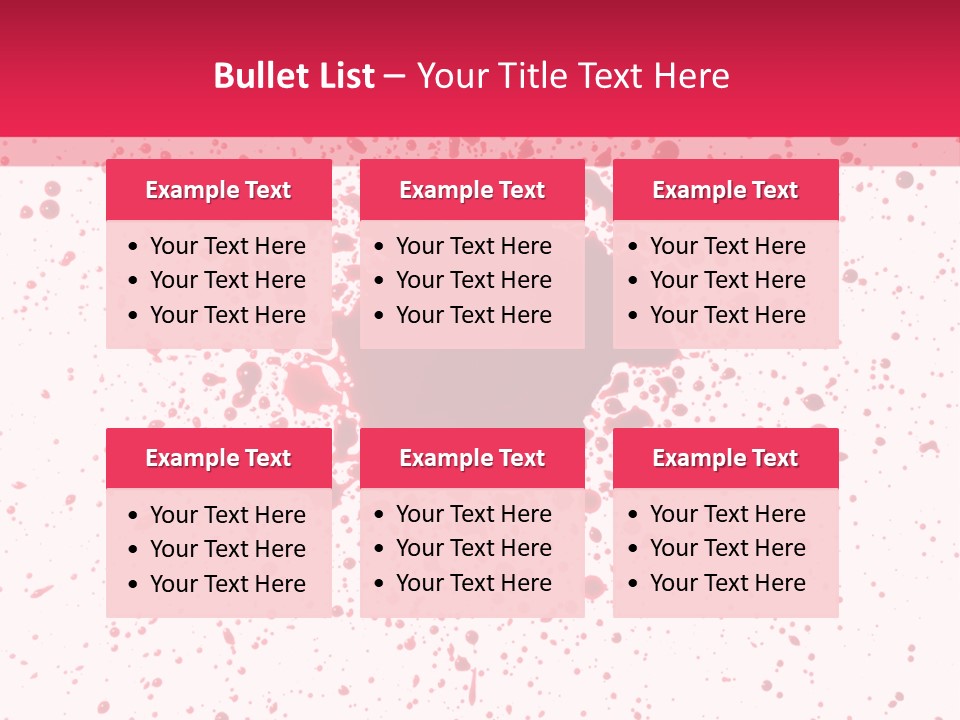 Pain Drop Run PowerPoint Template