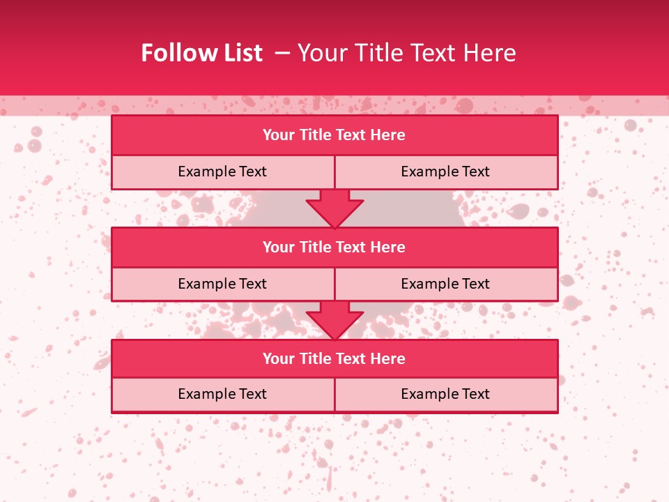 Pain Drop Run PowerPoint Template