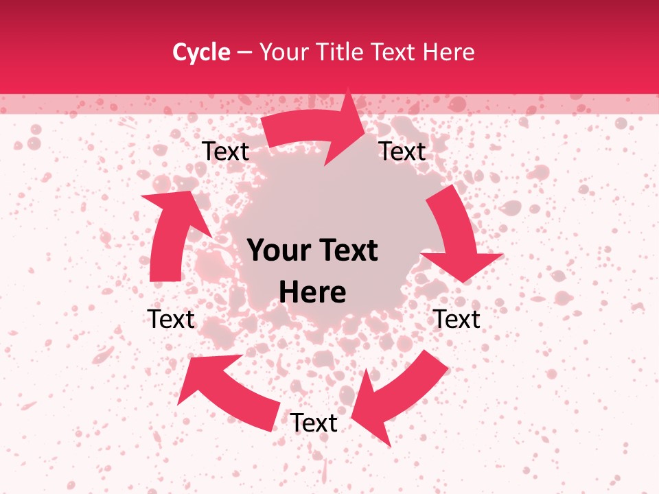 Pain Drop Run PowerPoint Template