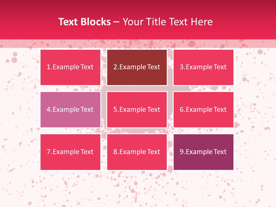 Pain Drop Run PowerPoint Template