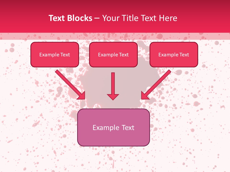 Pain Drop Run PowerPoint Template