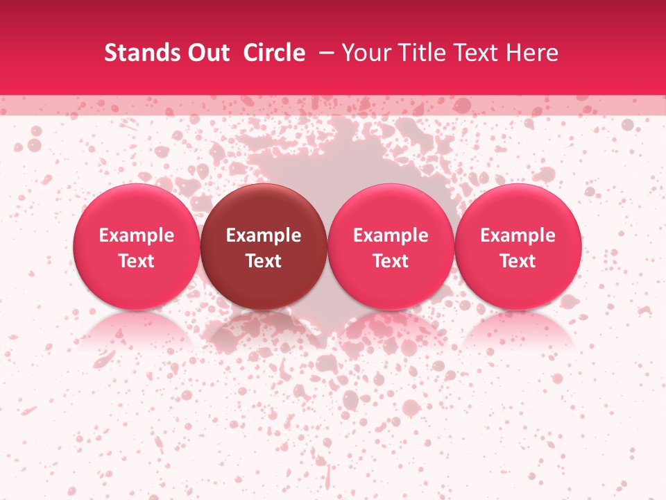 Pain Drop Run PowerPoint Template