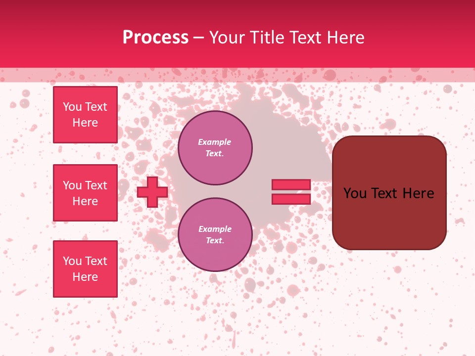Pain Drop Run PowerPoint Template