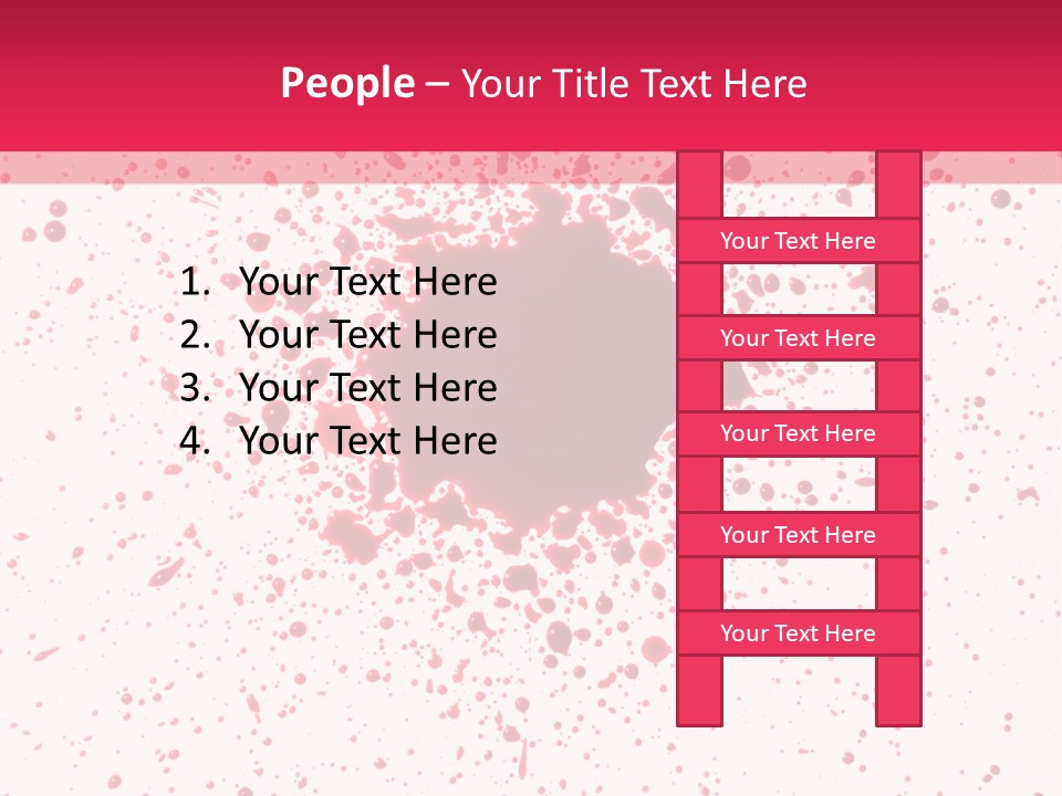 Pain Drop Run PowerPoint Template