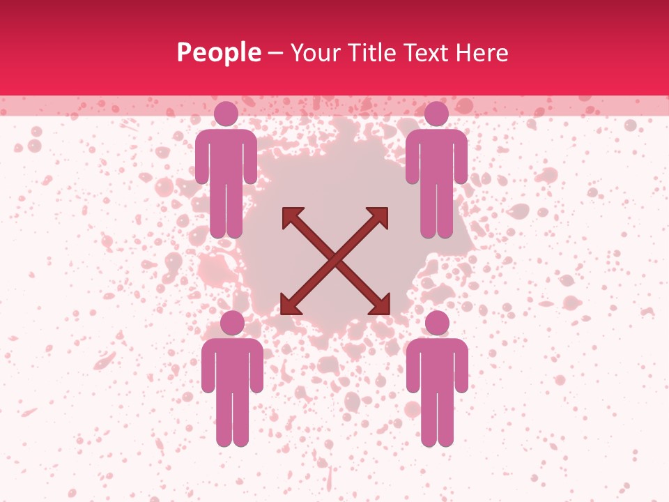 Pain Drop Run PowerPoint Template