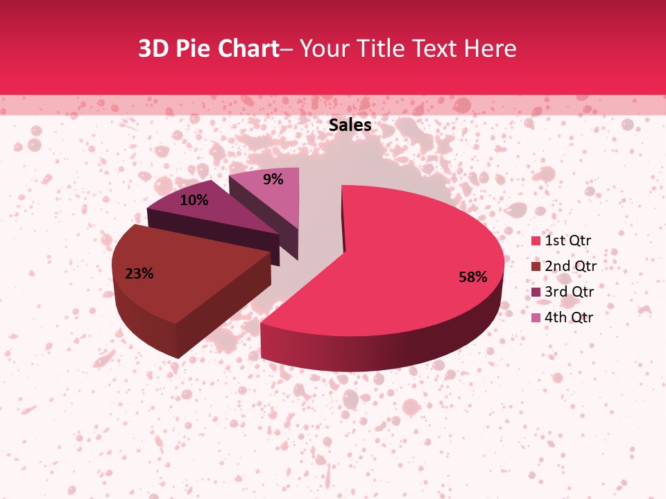 Pain Drop Run PowerPoint Template