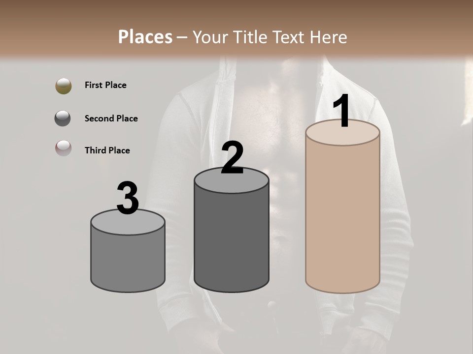Attractive Build Muscle PowerPoint Template