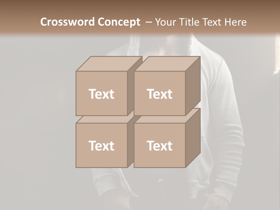 Attractive Build Muscle PowerPoint Template