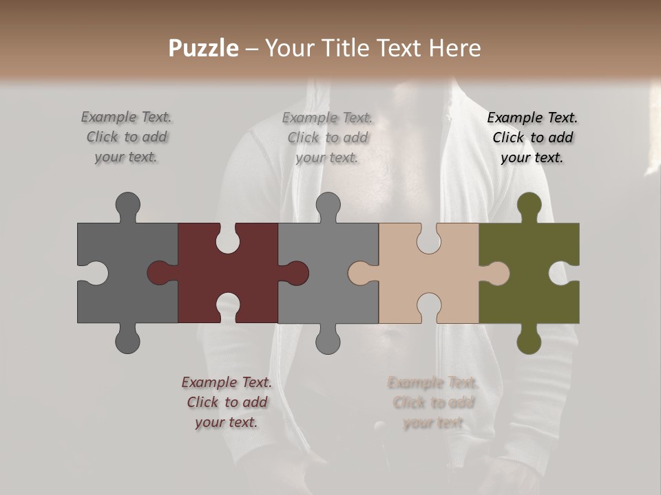 Attractive Build Muscle PowerPoint Template
