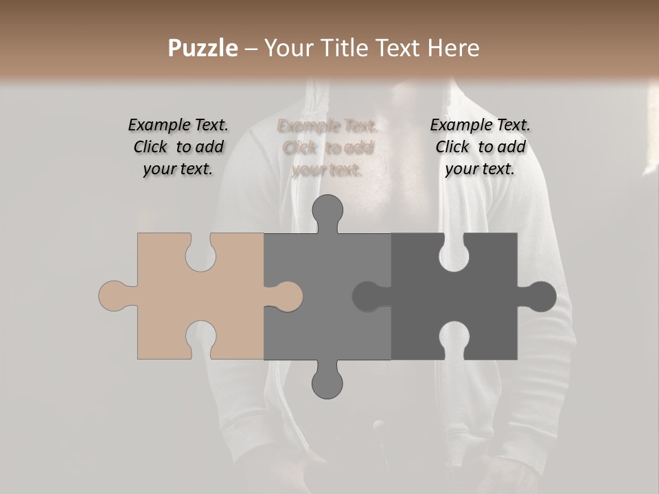 Attractive Build Muscle PowerPoint Template