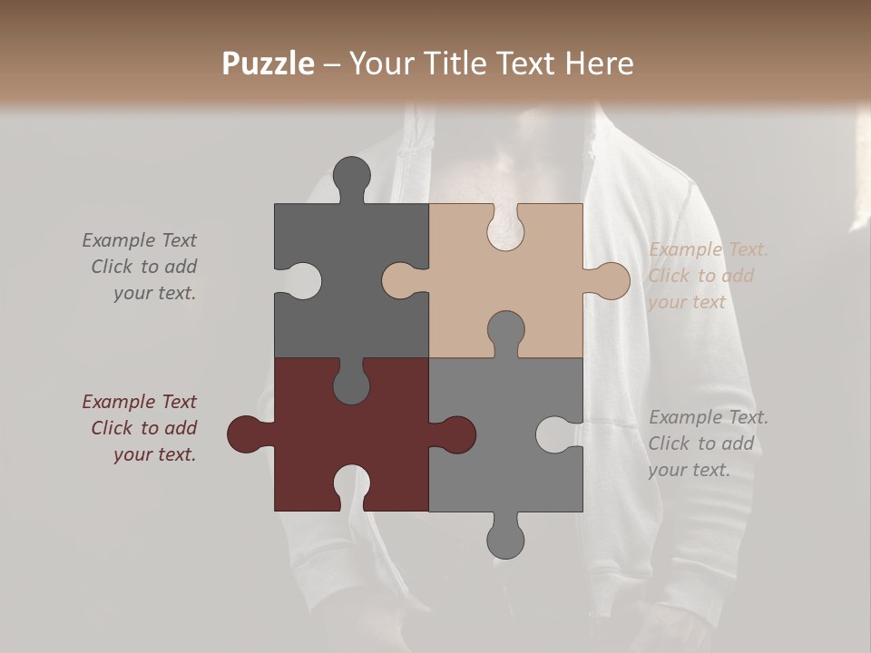 Attractive Build Muscle PowerPoint Template