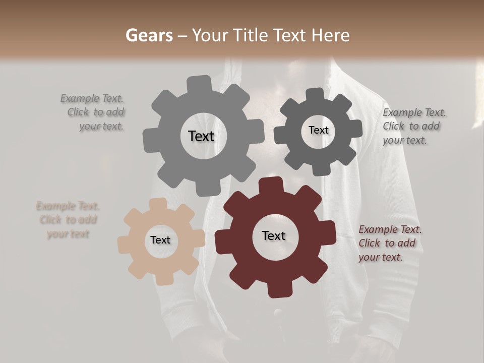 Attractive Build Muscle PowerPoint Template