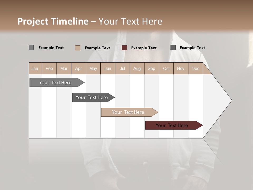 Attractive Build Muscle PowerPoint Template