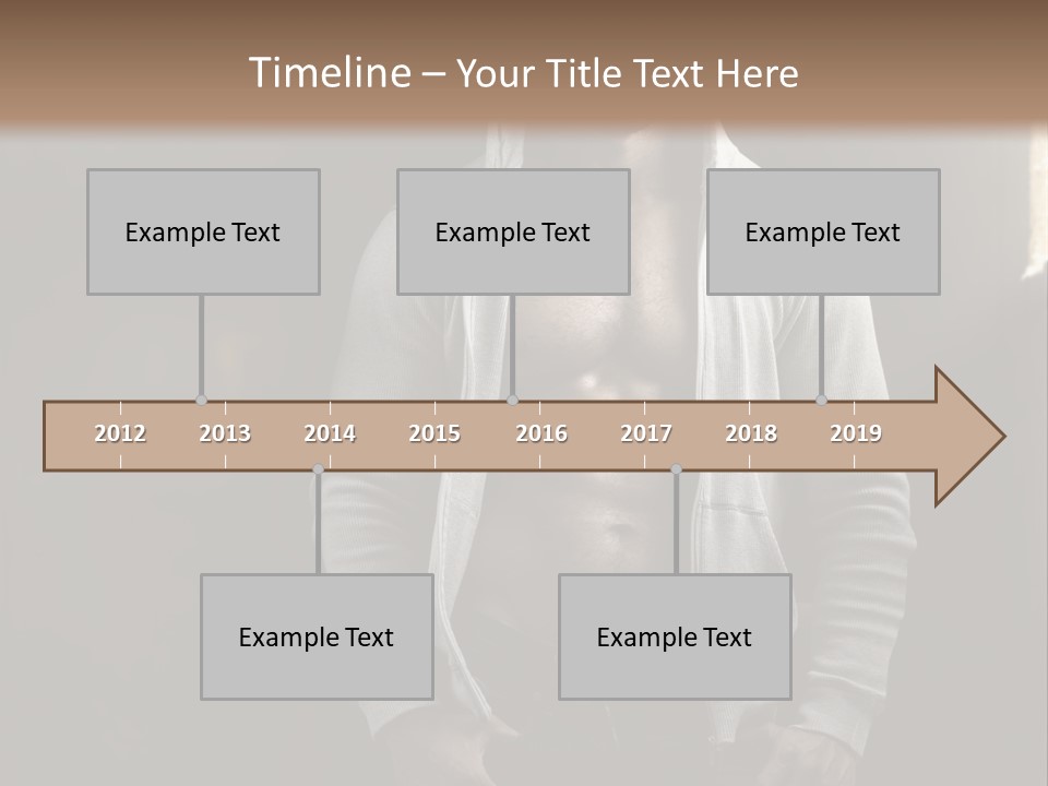 Attractive Build Muscle PowerPoint Template