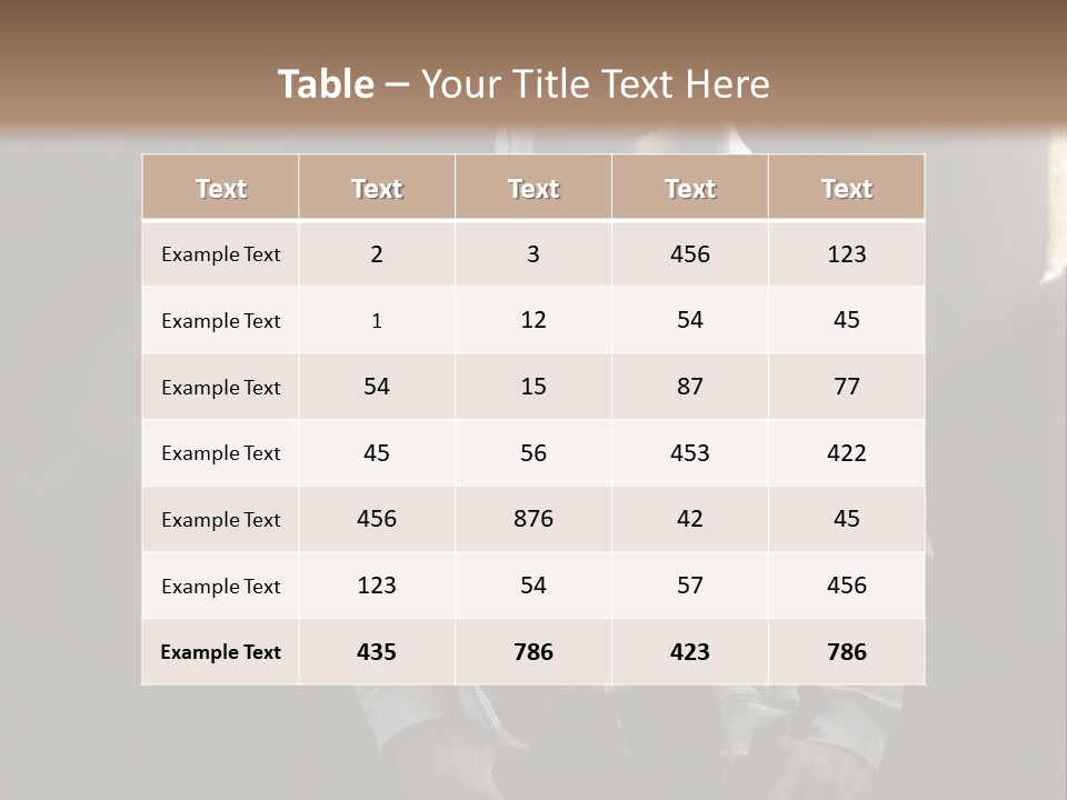 Attractive Build Muscle PowerPoint Template