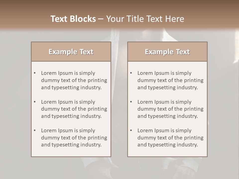 Attractive Build Muscle PowerPoint Template