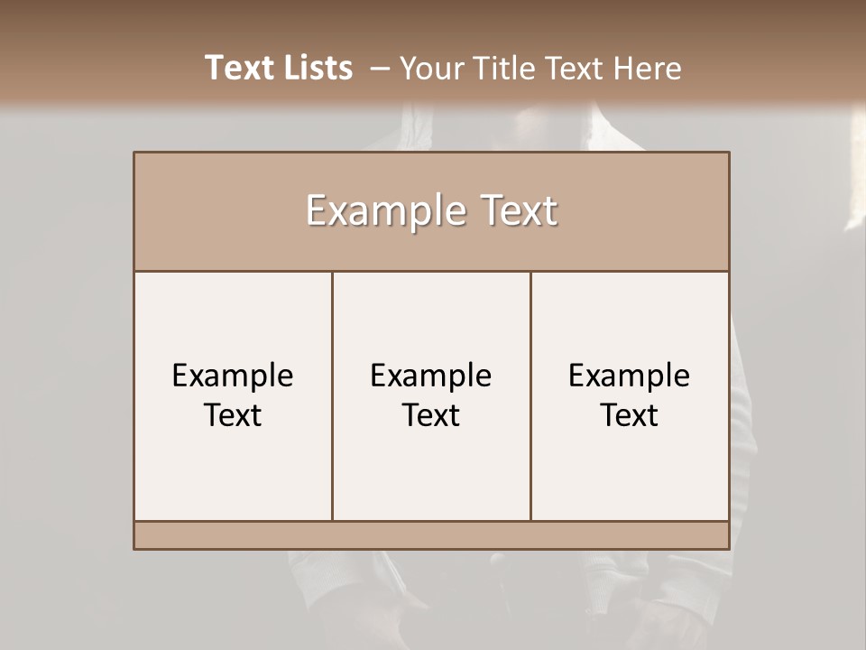 Attractive Build Muscle PowerPoint Template