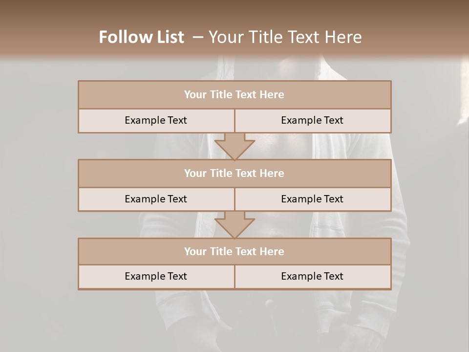 Attractive Build Muscle PowerPoint Template