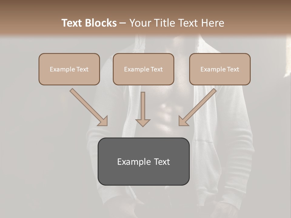 Attractive Build Muscle PowerPoint Template