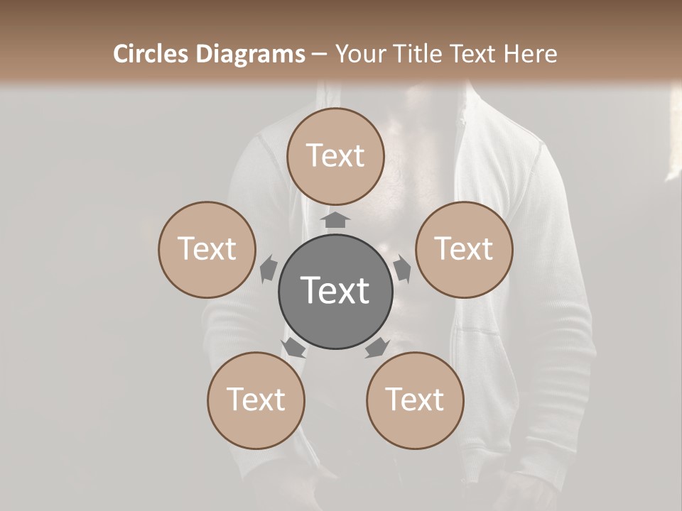 Attractive Build Muscle PowerPoint Template