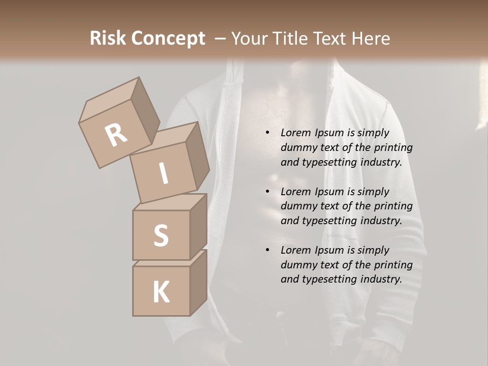 Attractive Build Muscle PowerPoint Template