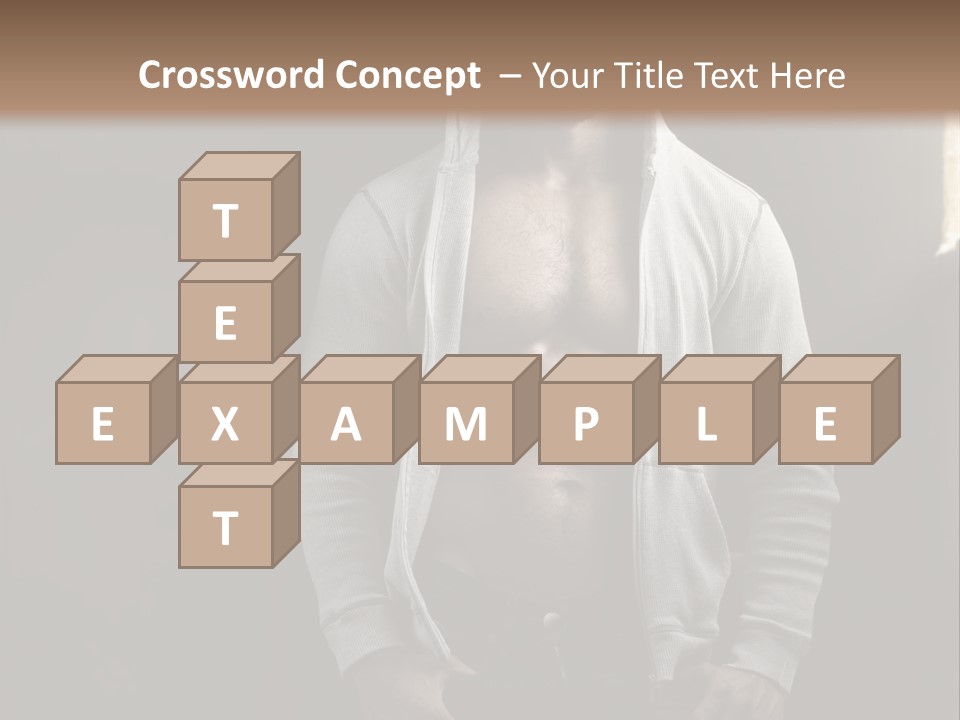 Attractive Build Muscle PowerPoint Template