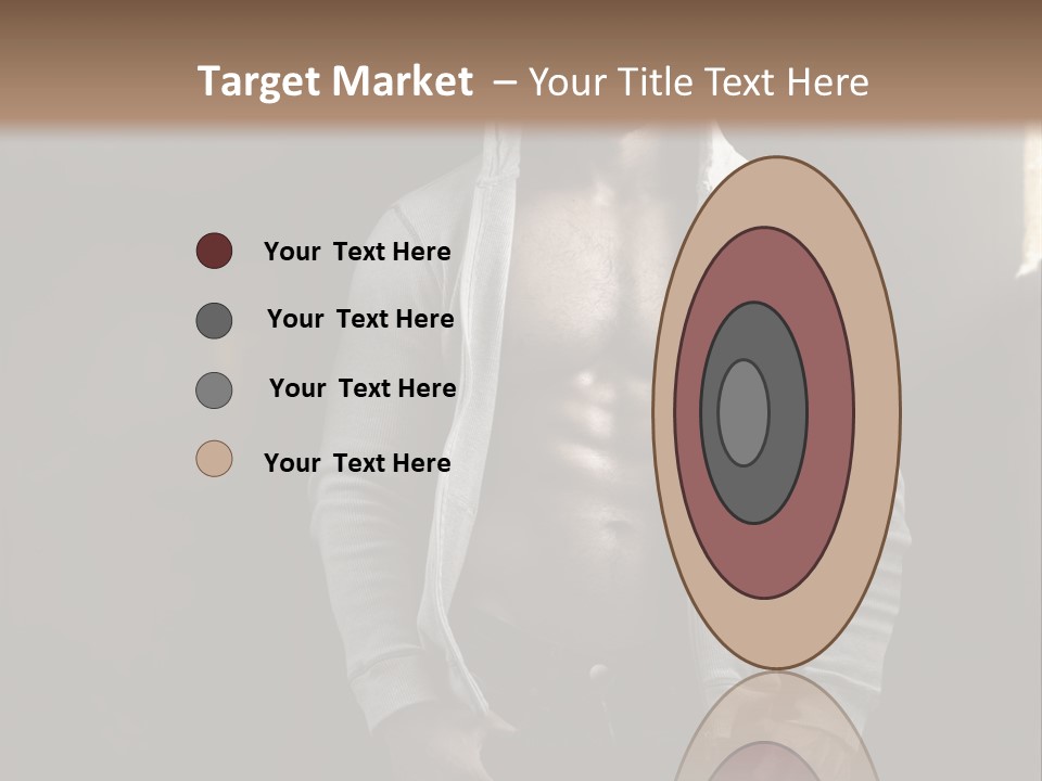 Attractive Build Muscle PowerPoint Template