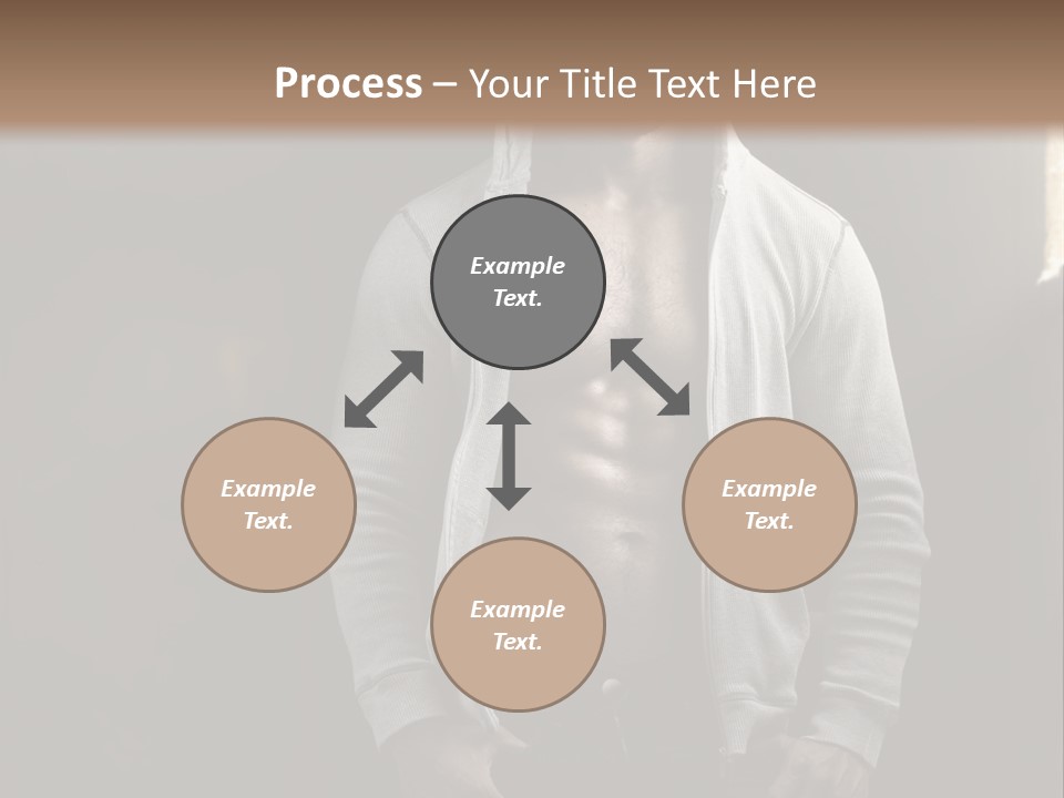 Attractive Build Muscle PowerPoint Template