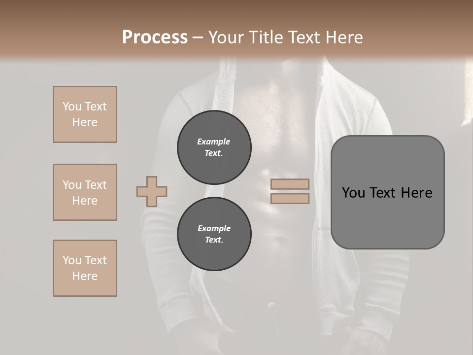 Attractive Build Muscle PowerPoint Template