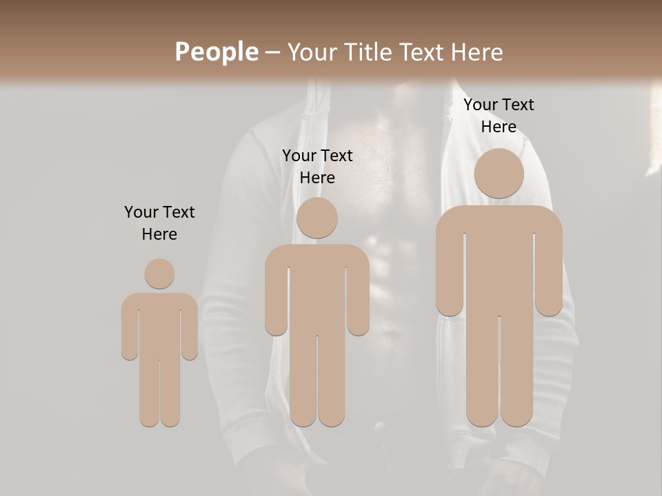 Attractive Build Muscle PowerPoint Template