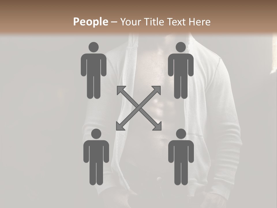 Attractive Build Muscle PowerPoint Template