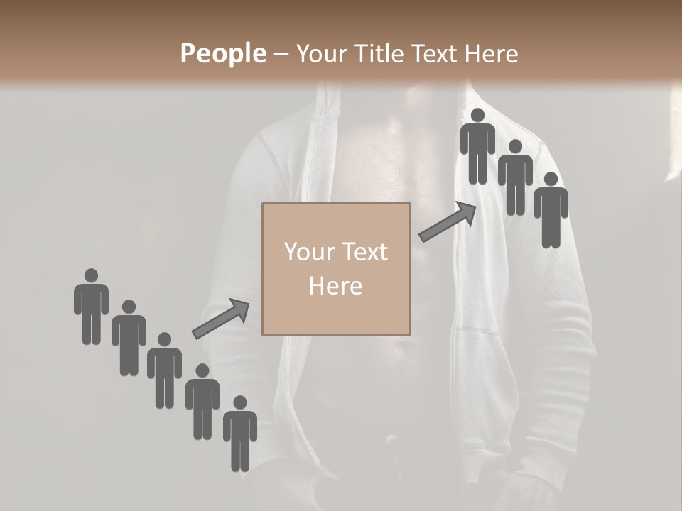 Attractive Build Muscle PowerPoint Template