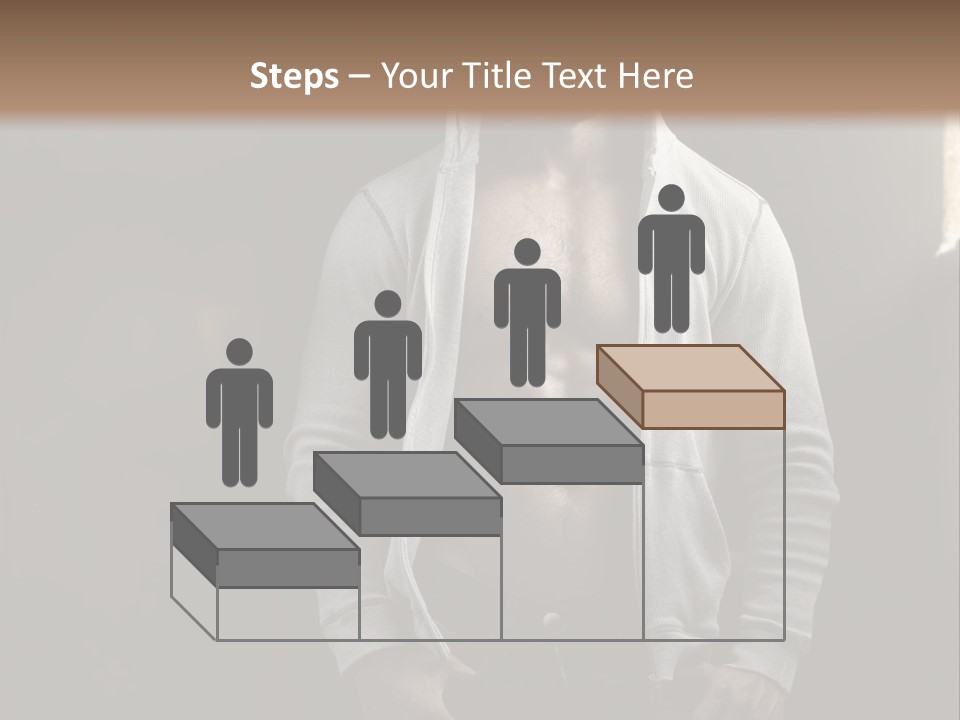 Attractive Build Muscle PowerPoint Template