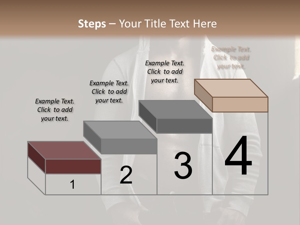 Attractive Build Muscle PowerPoint Template
