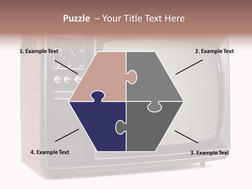 Dated Studio Television PowerPoint Template