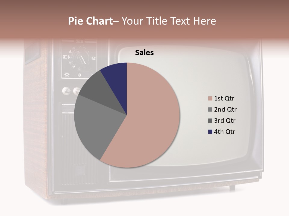 Dated Studio Television PowerPoint Template