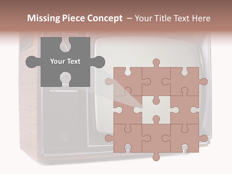 Dated Studio Television PowerPoint Template